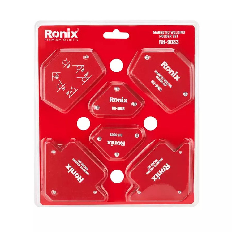گونیا جوشکاری رونیکس مدل RH-9083 مجموعه 6 عددی